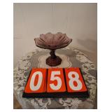 Purple Dish 6 1/2"