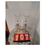 Pair of Electric Lamps