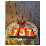 Cranberry Basket 8"