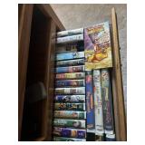 Large Assortment of Vintage Disney Movies VHS