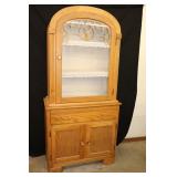 Vintage Arch-Top China Cabinet