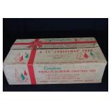 Vintage 6FT Aluminum Christmas Tree in box