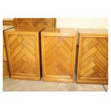 3 Dixie Single Door Cabinets
