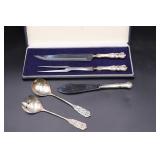 Sterling Silver Serving Pieces & Carving Set