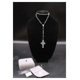 Waterford Celtic Rosary Beads in box