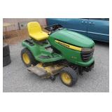 John Deere X320 48" Riding Mower, 22 HP Kawaski