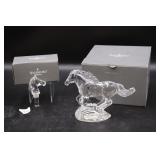 Waterford Running Horse and Bottle Stopper