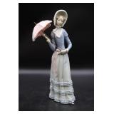 Lladro Figurine 4879 Girl with Parasol