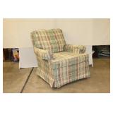 Broyhill Plaid Chair