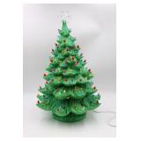 Vintage Ceramic Christmas Tree 22"