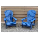 Pair of Adirondack Chairs