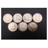 1964, 1965, 1966 Half Dollars