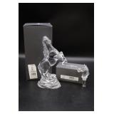 Waterford Rearing Horse & Bottle Stopper