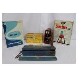 Vintage Toy Chemistry Labs & Microscope