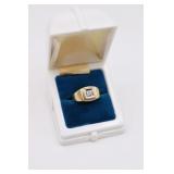 10K Gold Ring with Diamond