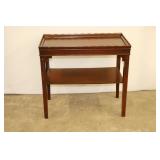 Side Table w/ Pie Crust Edge