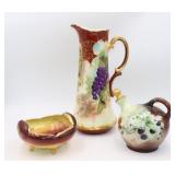 2 Limoges & Unmarked Hand painted items