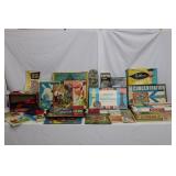 Assorted Vintage Board Games