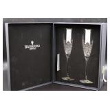 Pair Waterford "Forever" Flutes in original box