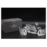Waterford Crystal Swans