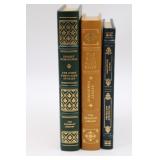 3 Ernest Hemingway Leather Bound Books