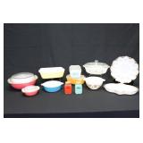 Assorted Vintage Kitchen Glassware