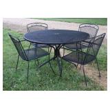 Patio Table & 4 Chairs