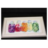 Ball Jar Framed Print