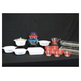 Corning Ware, Pyrex, Glass Bakeware
