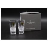 Waterford "Logan" Shot glasses w/original box