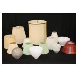14 Lamp Shades & globes
