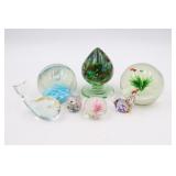 7 Vintage Paper Weights