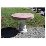 34 1/2" Round Concrete Table