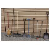 Garden Tools- Measure Master, Garden Claw, Shovels