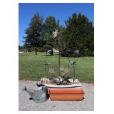 Garden Decor, Sprinkler & Planters