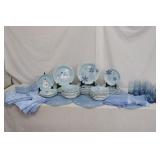 Snowman & Snowflake Dishes, Linens