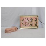 Vintage Clock & Bed Lamp