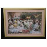 Garden Party Framed Print
