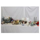 Candles, Frames, Figurines, Decor items