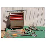 Craftsman Tool box, assorted tools