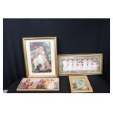 4 Framed Prints
