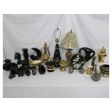 Black & Gold Decor items