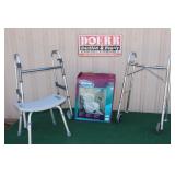 Assist Items-Walkers, Shower Stool, Toilet Riser