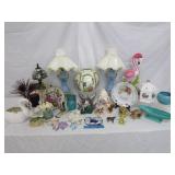 Lamps, planters, vases, decor items