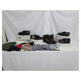 4pr Mason sz 9.5, Itasca Boots sz 12,  & gloves
