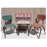 Pair of Youth Chairs & Table
