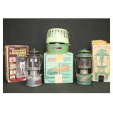 2 Coleman Lanterns & Catalytic Heater