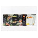 Stock Pot w/ Lid & Chef Pan w/ Lid