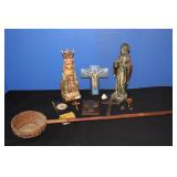 Christian Crosses, Statues, Pins, Medals