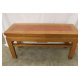 Wood Bench